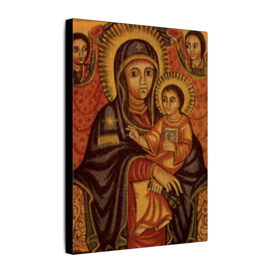 Matte Canvas, Stretched, 0.75" (Multi-Size) Holy virgin Mary
