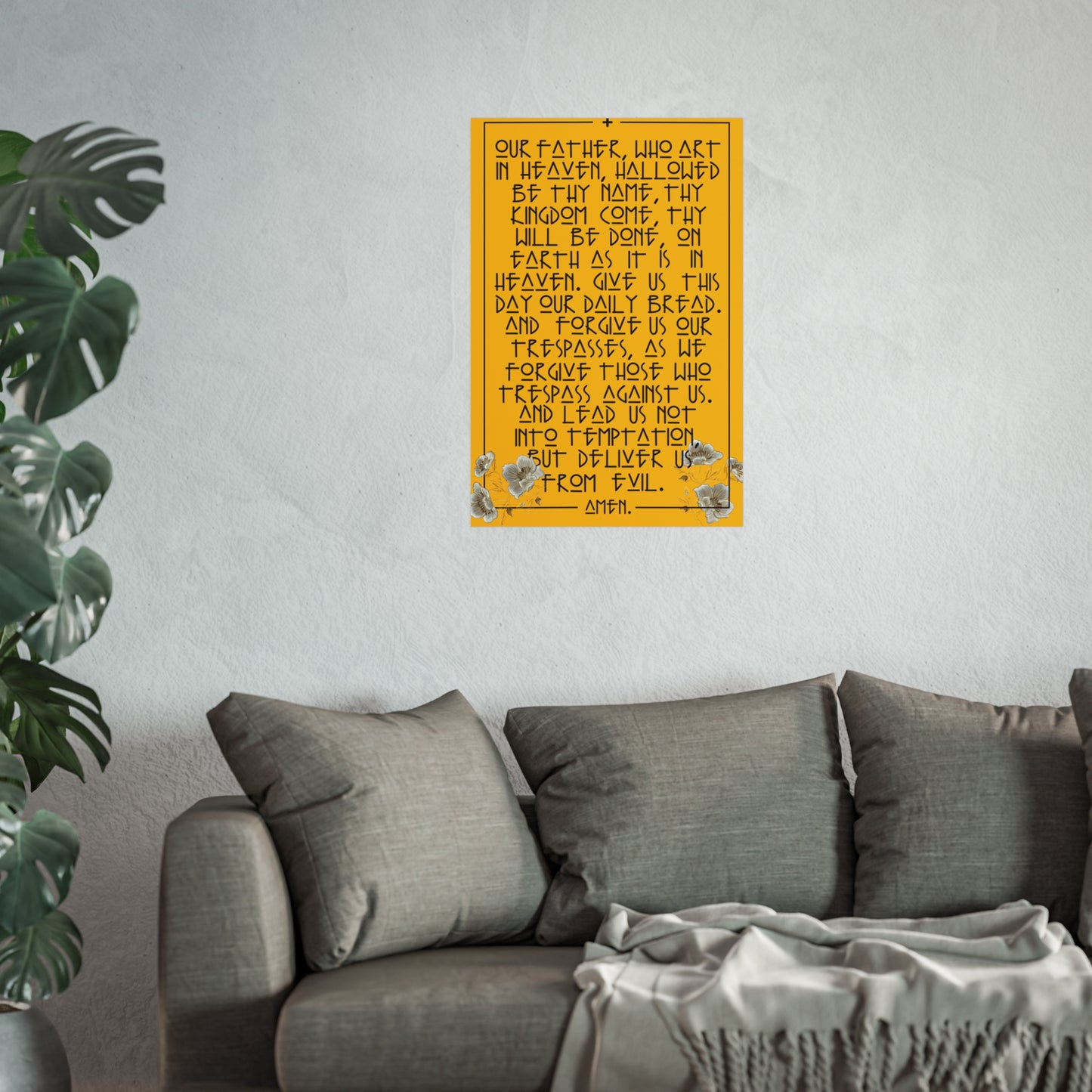 Copy of Fine Art Posters Psalms 23 Our Father