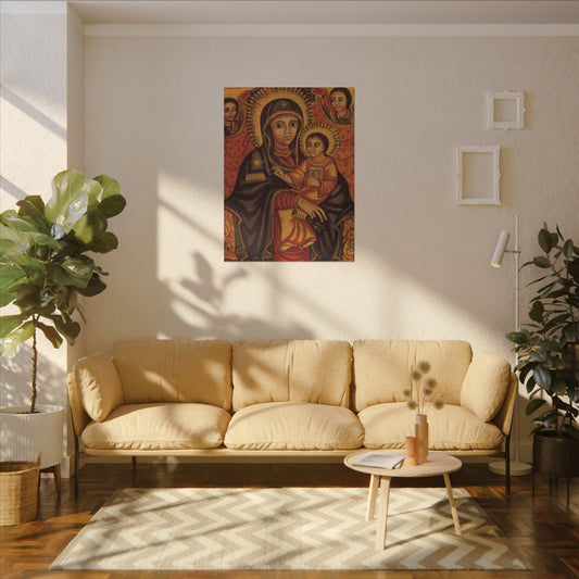 Matte Canvas, Stretched, 0.75" (Multi-Size) Holy virgin Mary