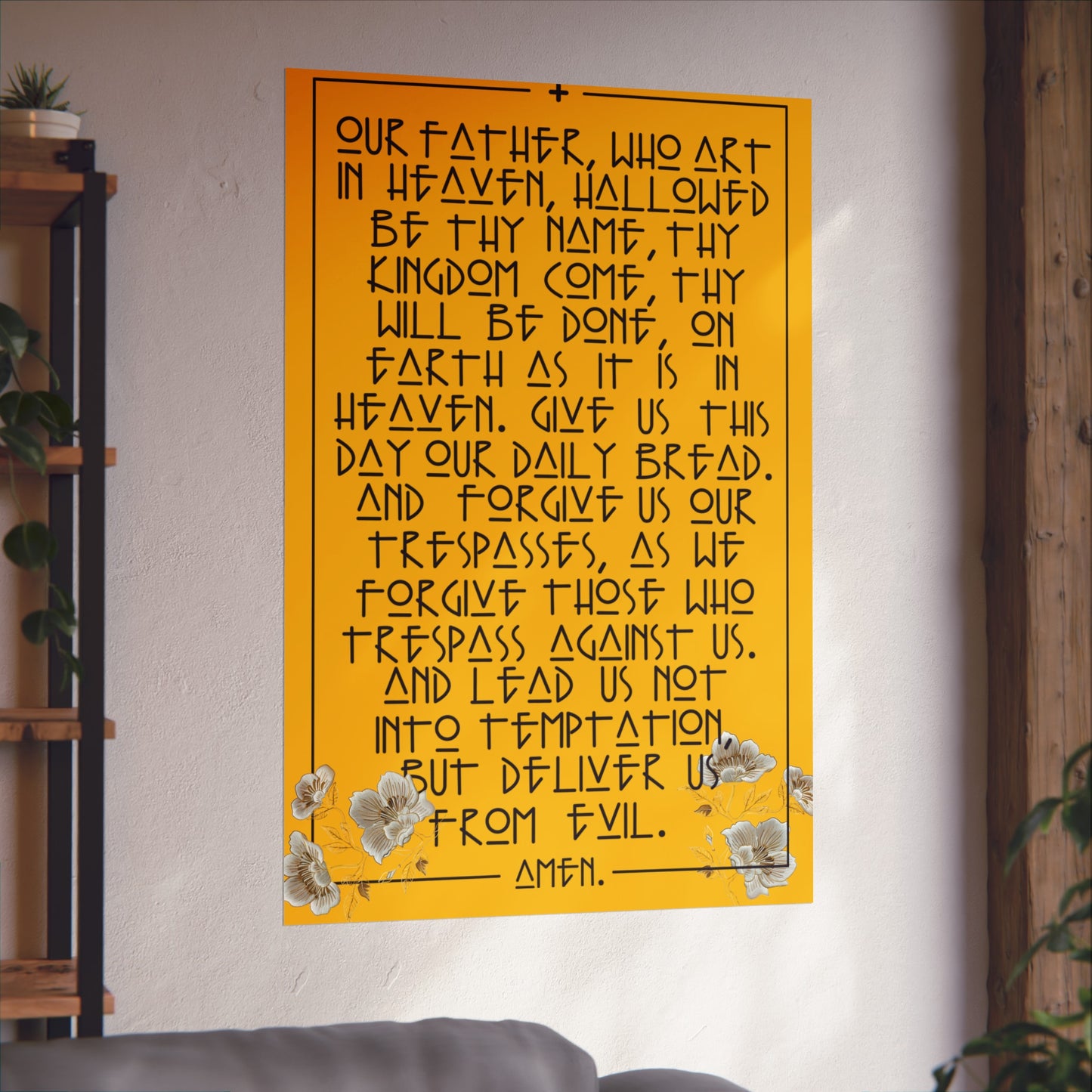 Copy of Fine Art Posters Psalms 23 Our Father