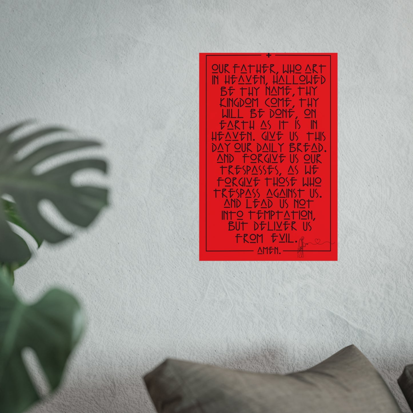 Fine Art Posters Psalms 23 Our Father