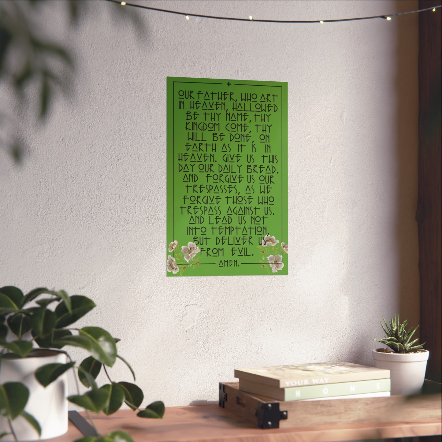 Fine Art Posters Psalms 23 Our Father