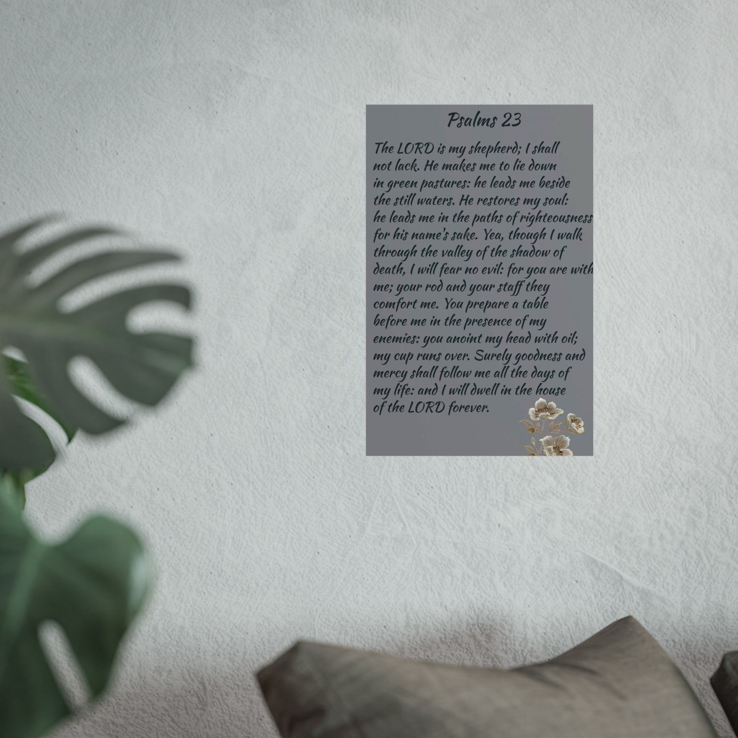 Fine Art Posters Psalms 23