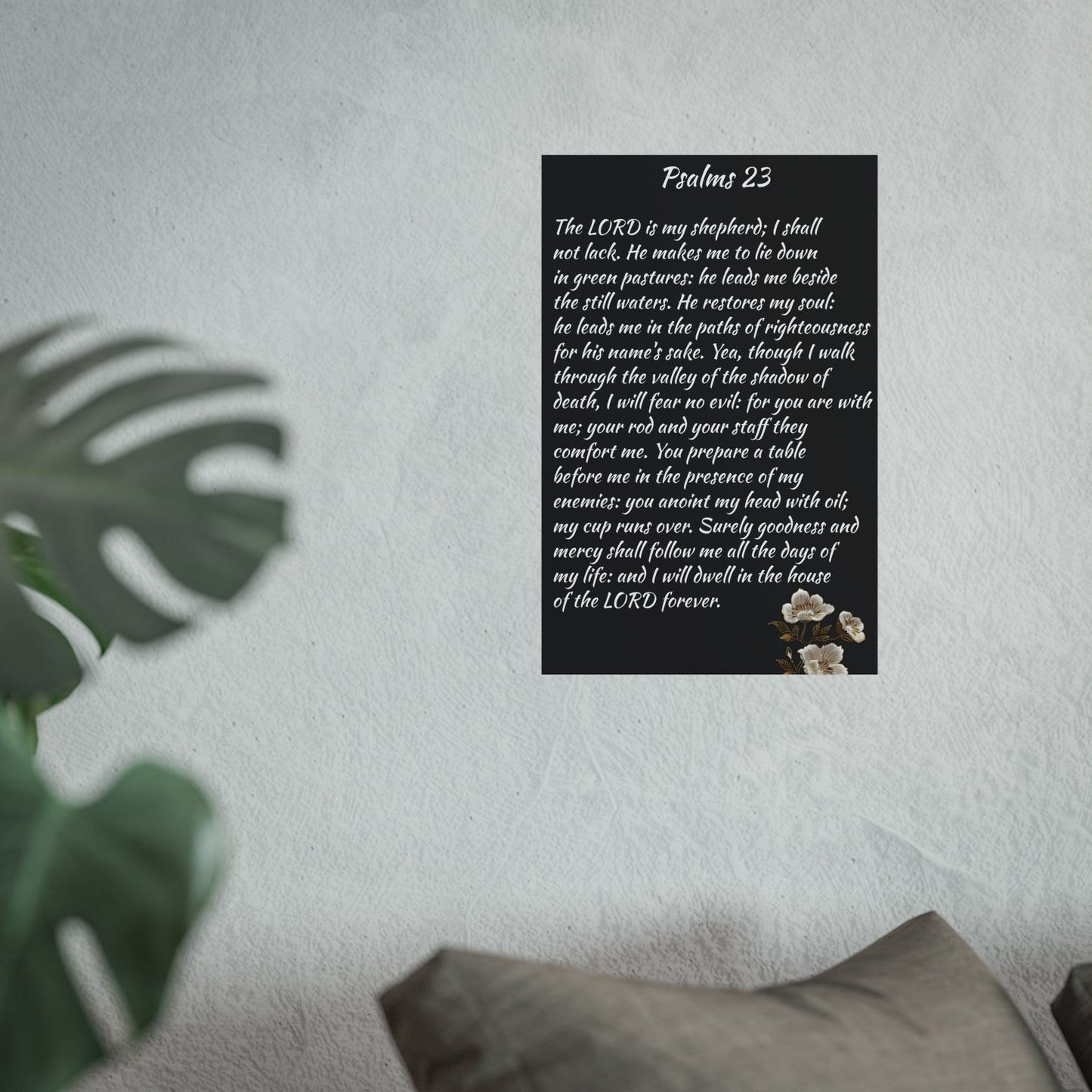 Fine Art Posters Psalms 23