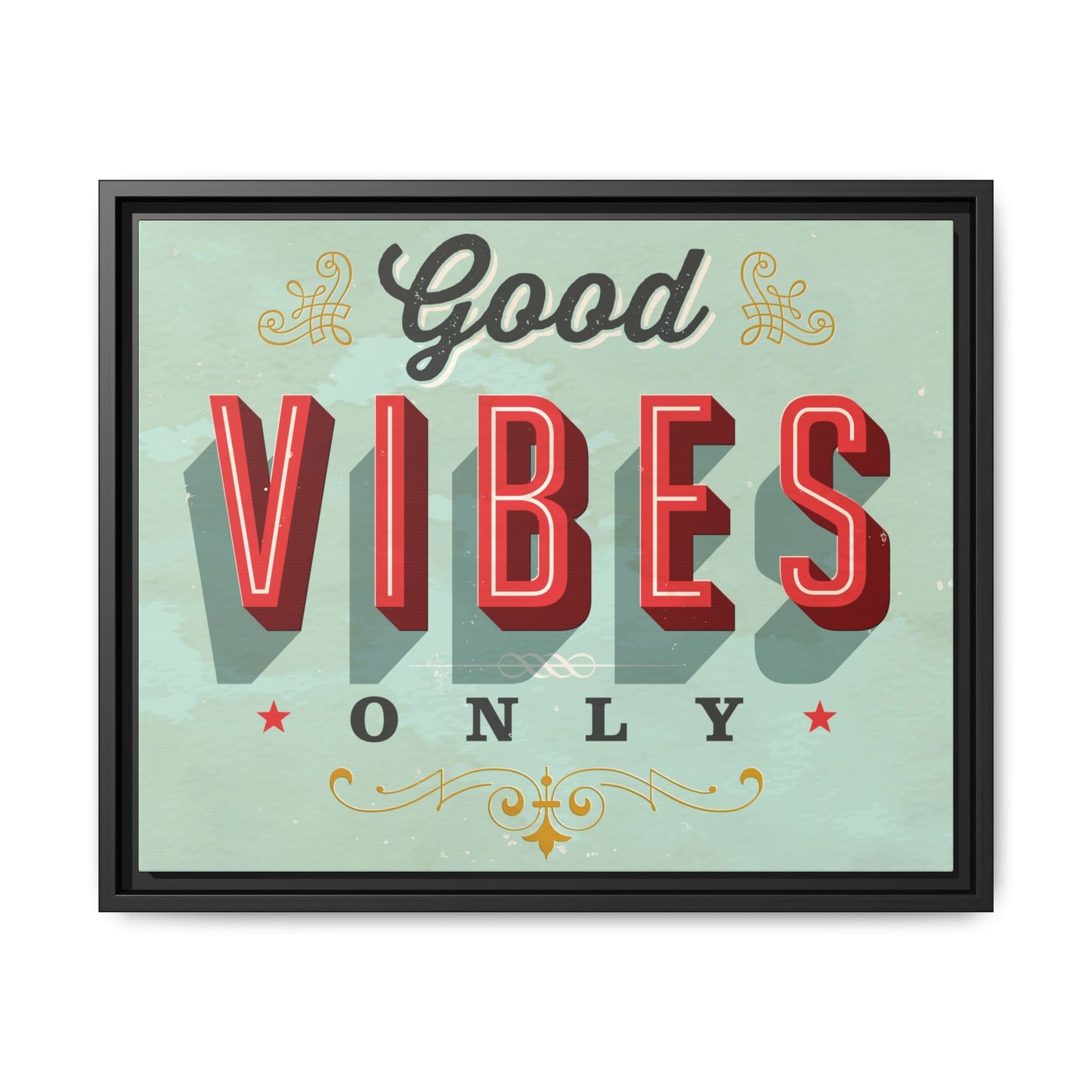 Matte Canvas, Framed (Multi-color)