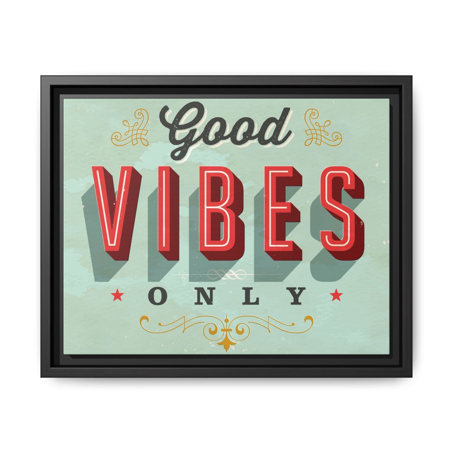 Matte Canvas, Framed (Multi-color)