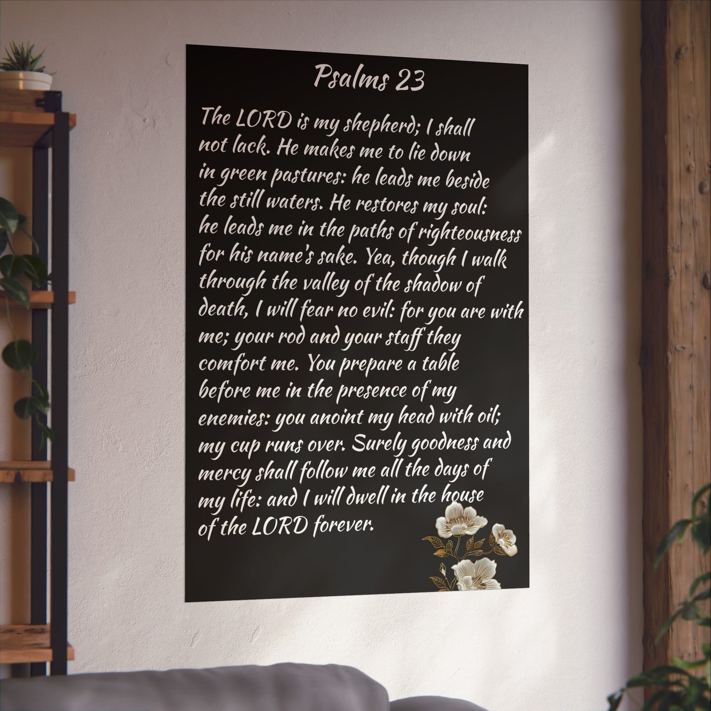 Fine Art Posters Psalms 23