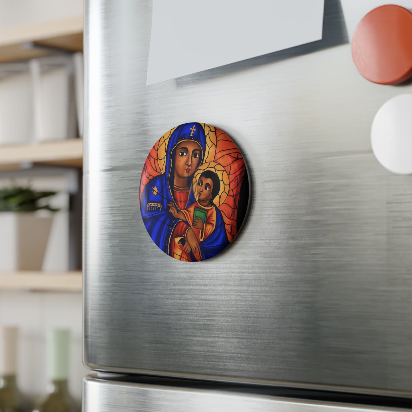Button Magnet, Round (1 & 10 pcs)