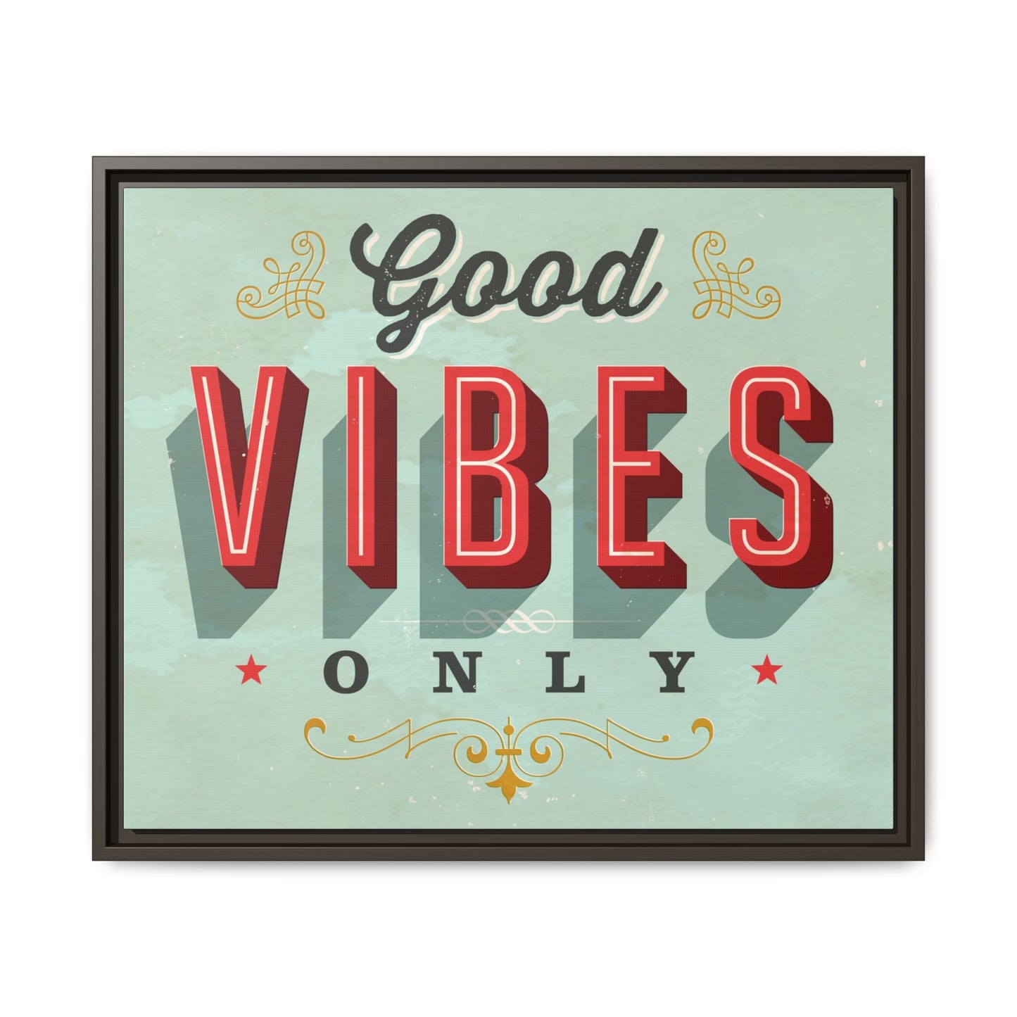 Matte Canvas, Framed (Multi-color)