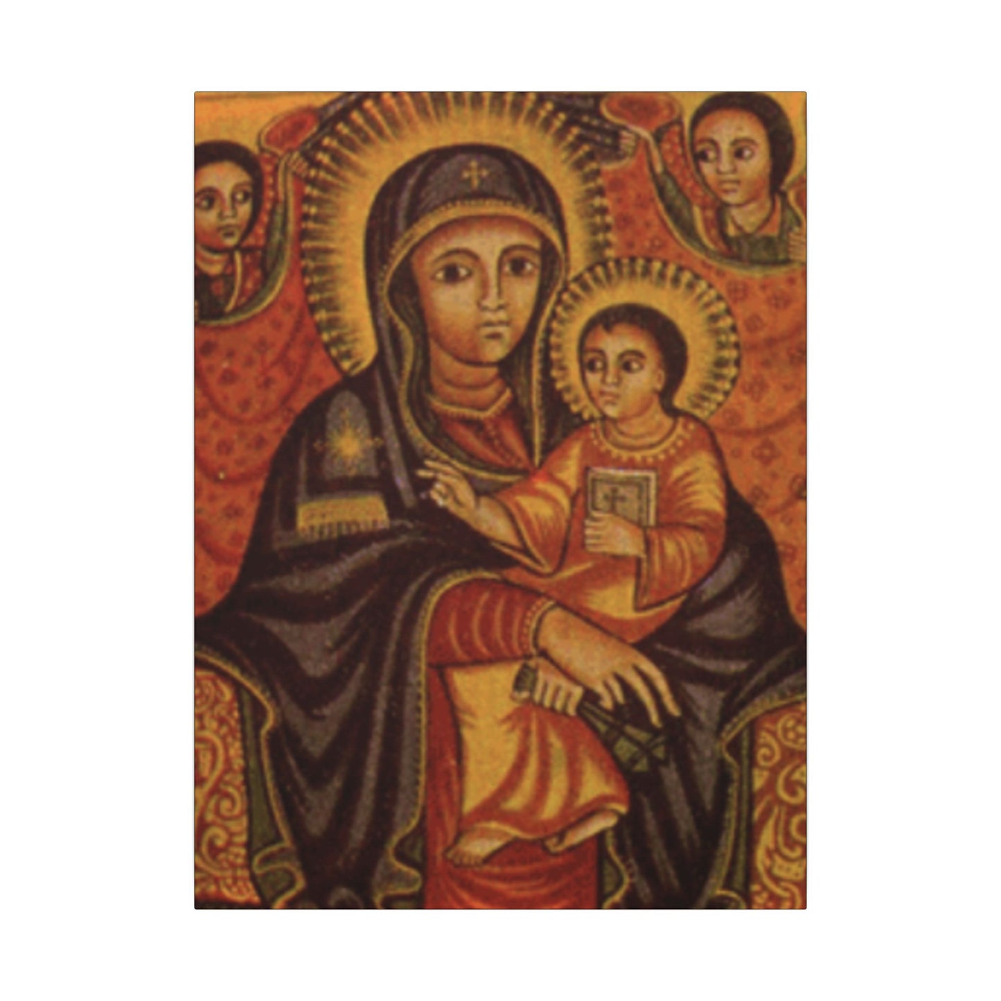 Matte Canvas, Stretched, 0.75" (Multi-Size) Holy virgin Mary