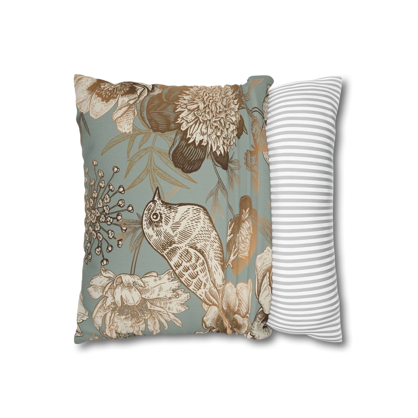 Spun Polyester Square Pillowcase