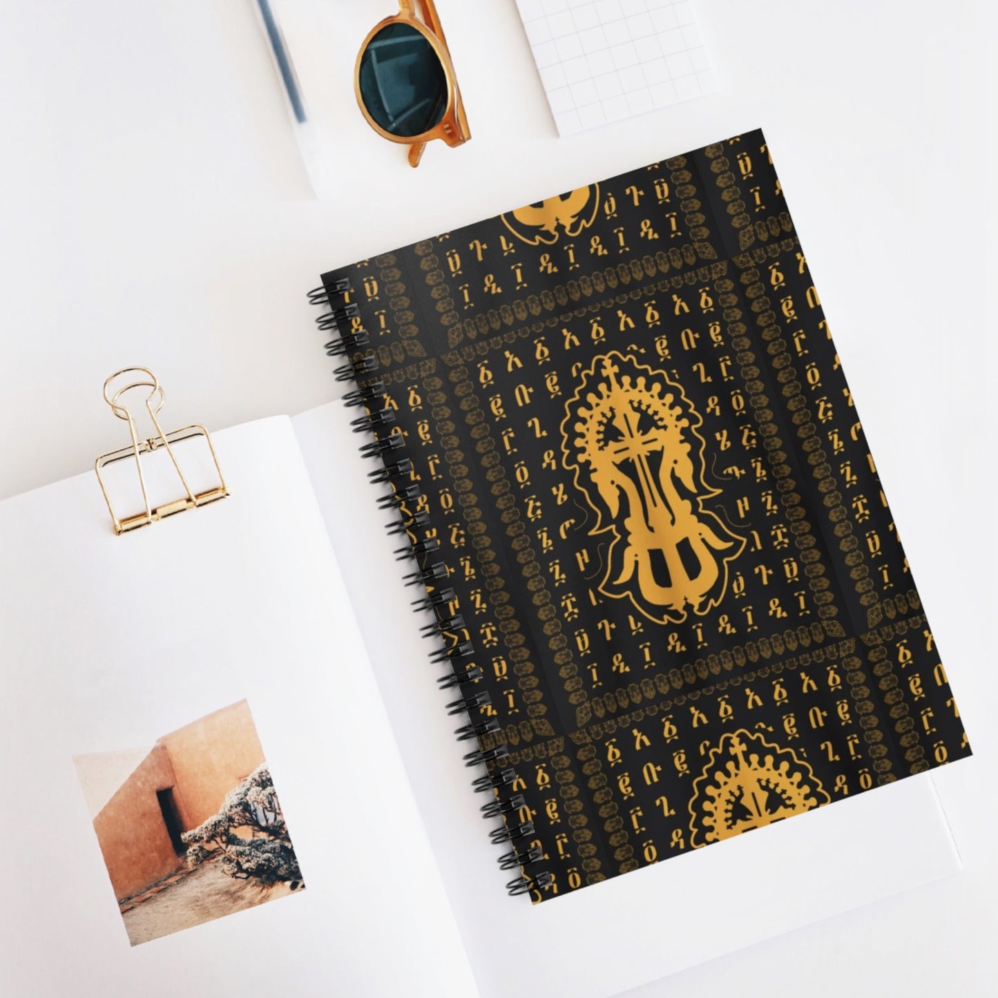 አቡጊዳ Spiral Notebook - Ruled Line
