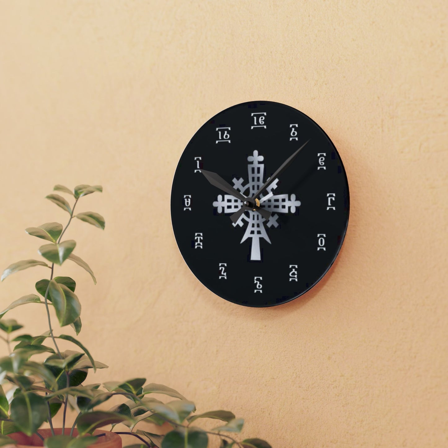 Acrylic Geez Wall Clock