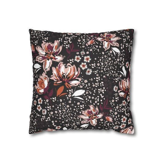 Spun Polyester Square Pillowcase