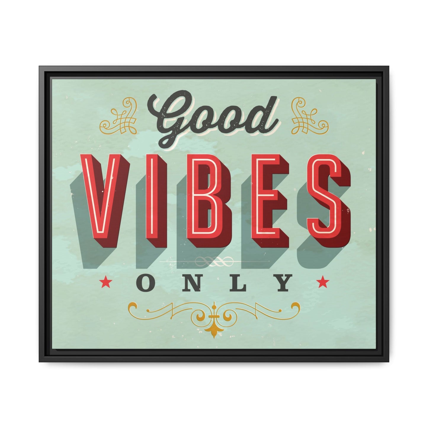 Matte Canvas, Framed (Multi-color)