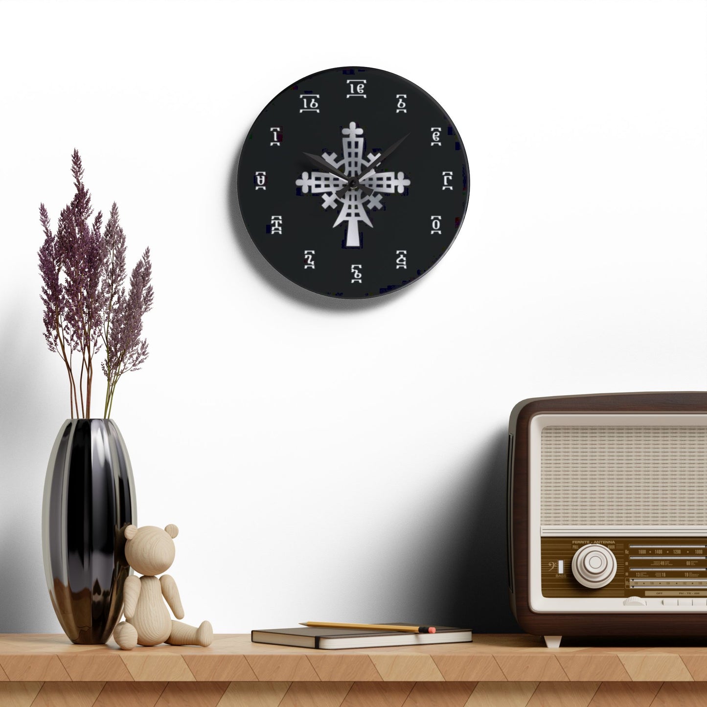 Acrylic Geez Wall Clock
