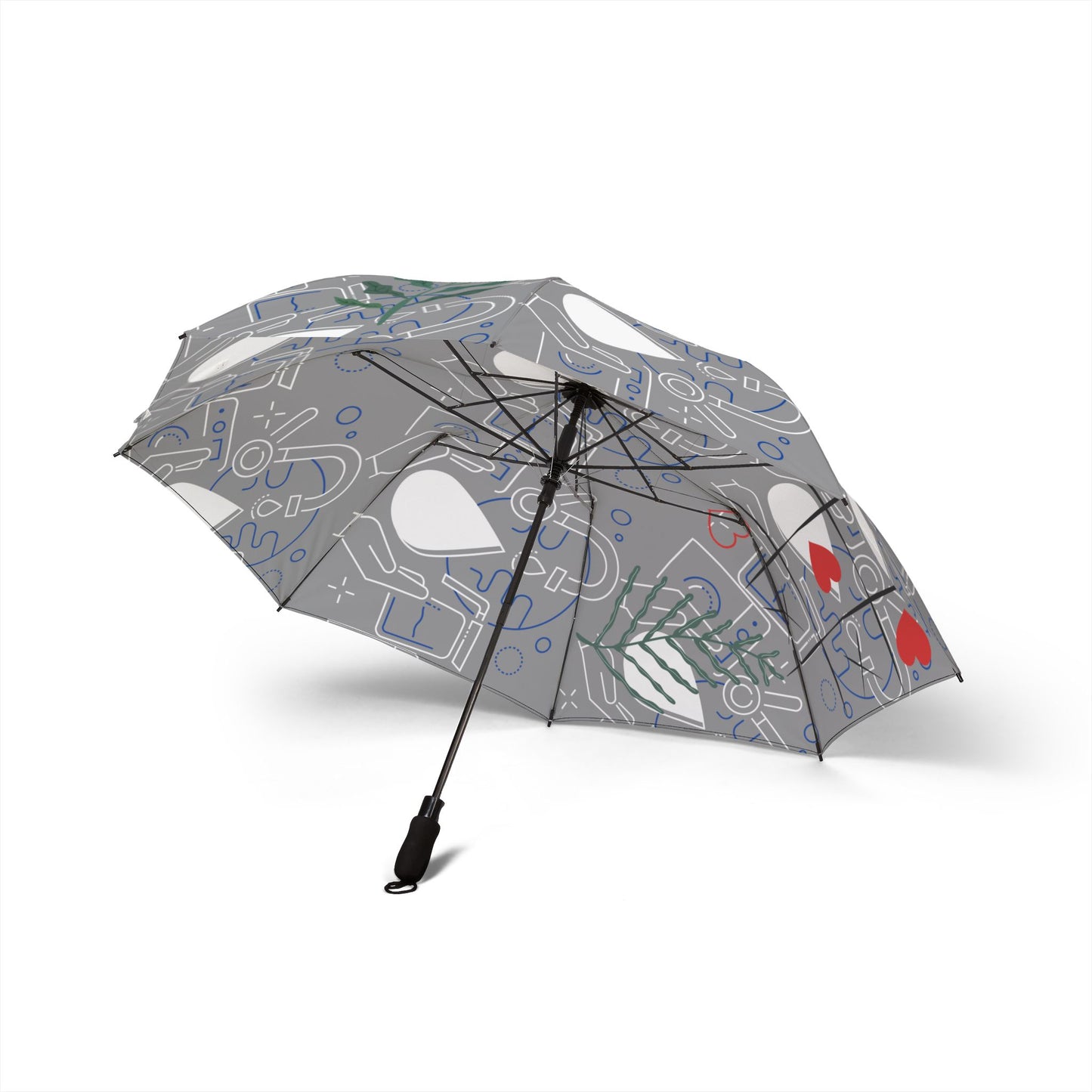 Semi-Automatic Foldable Umbrella