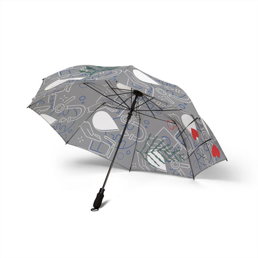 Semi-Automatic Foldable Umbrella