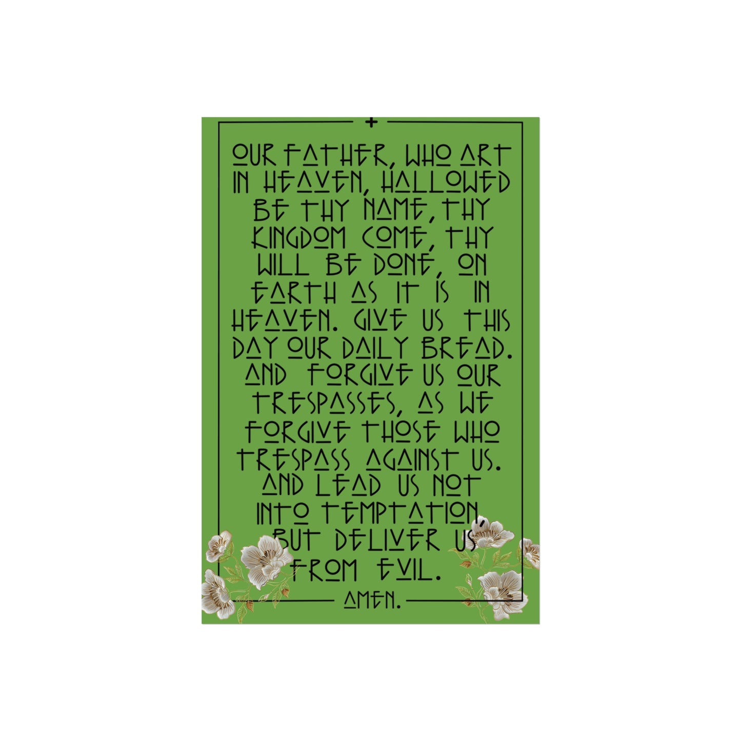 Fine Art Posters Psalms 23 Our Father