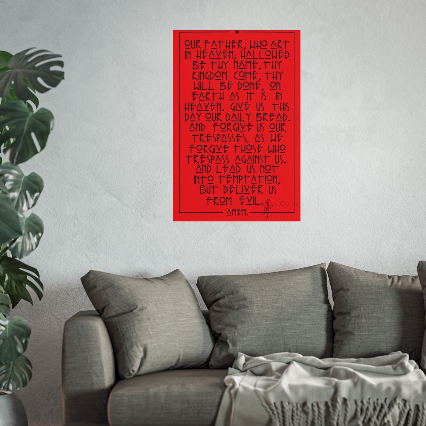 Fine Art Posters Psalms 23 Our Father
