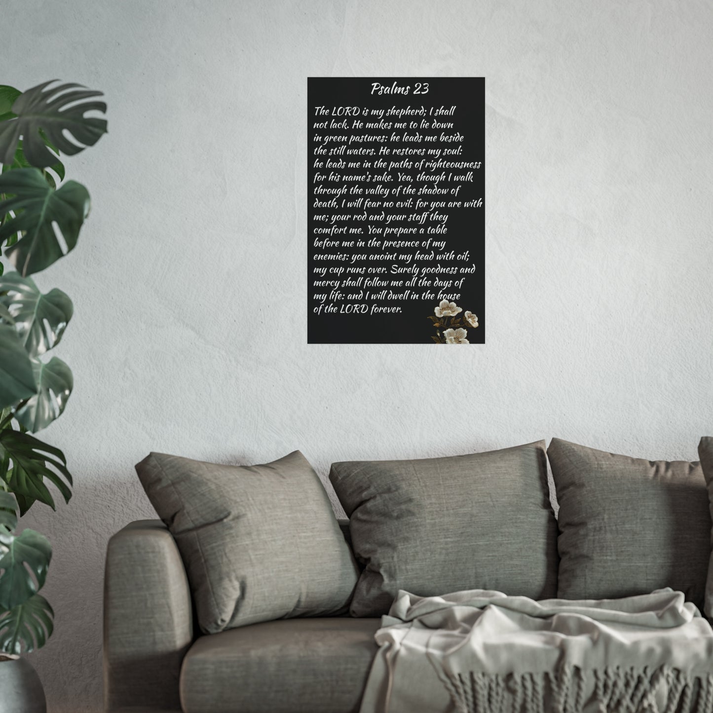 Fine Art Posters Psalms 23