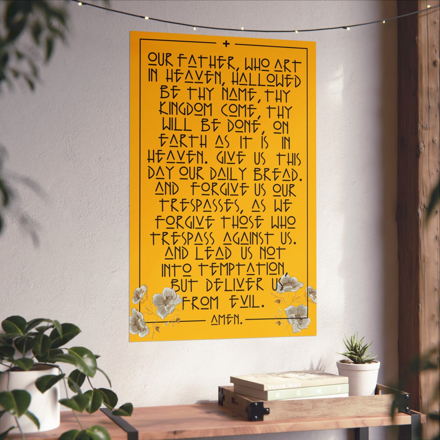 Copy of Fine Art Posters Psalms 23 Our Father