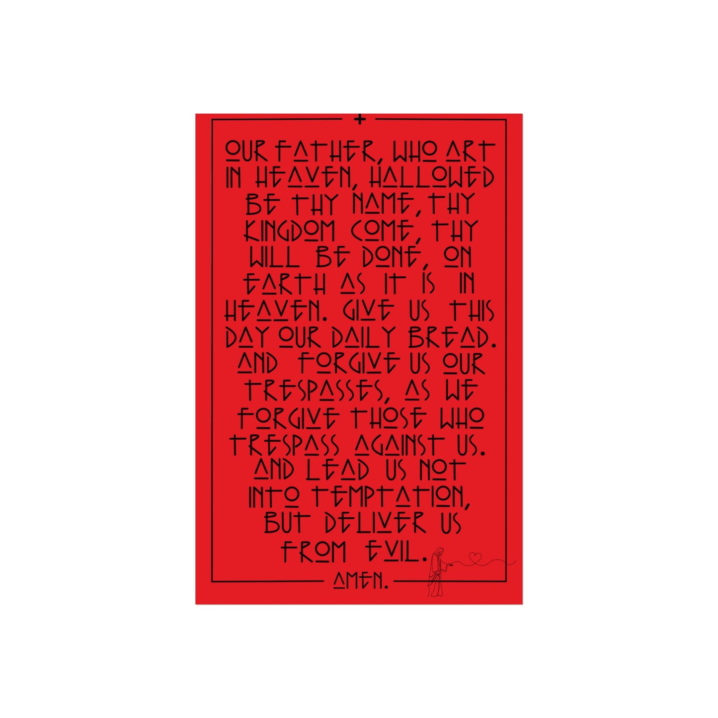 Fine Art Posters Psalms 23 Our Father