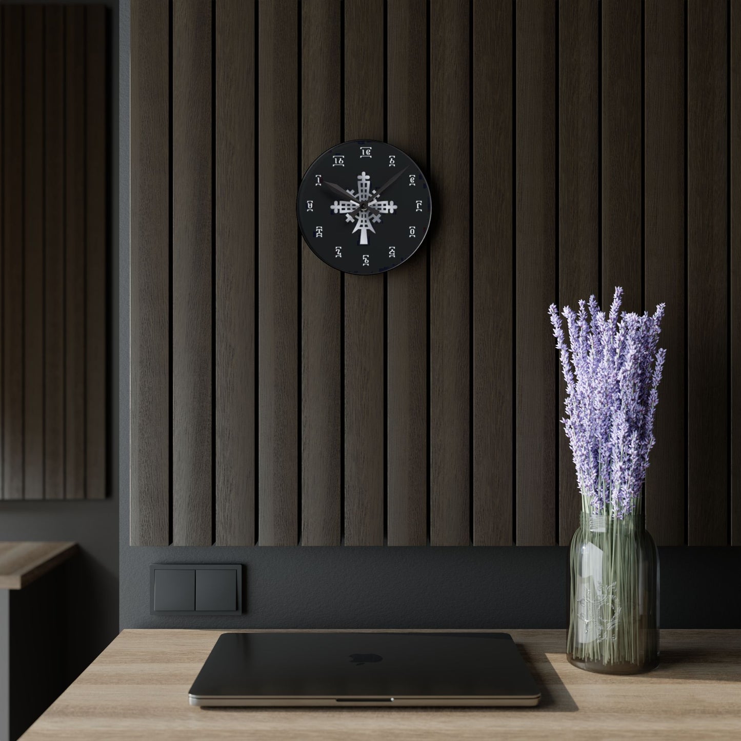 Acrylic Geez Wall Clock