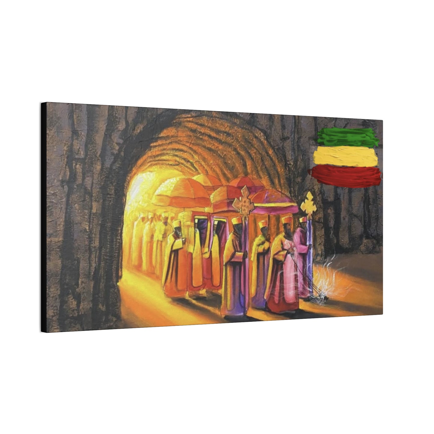 Canvas Stretched, 0.75" Ethiopia