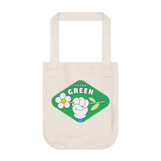 Organic Canvas Tote Bag