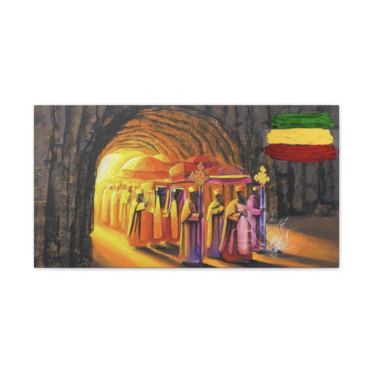Canvas Stretched, 0.75" Ethiopia