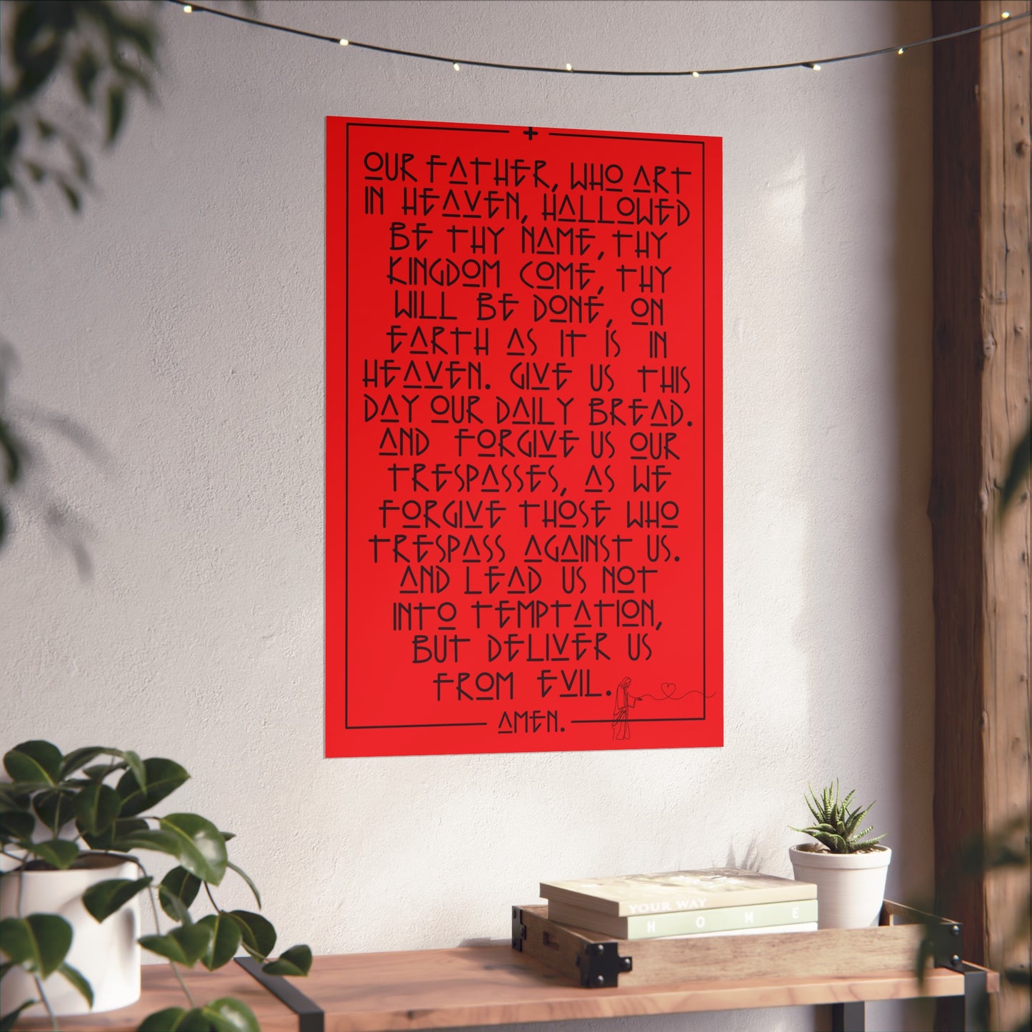 Fine Art Posters Psalms 23 Our Father