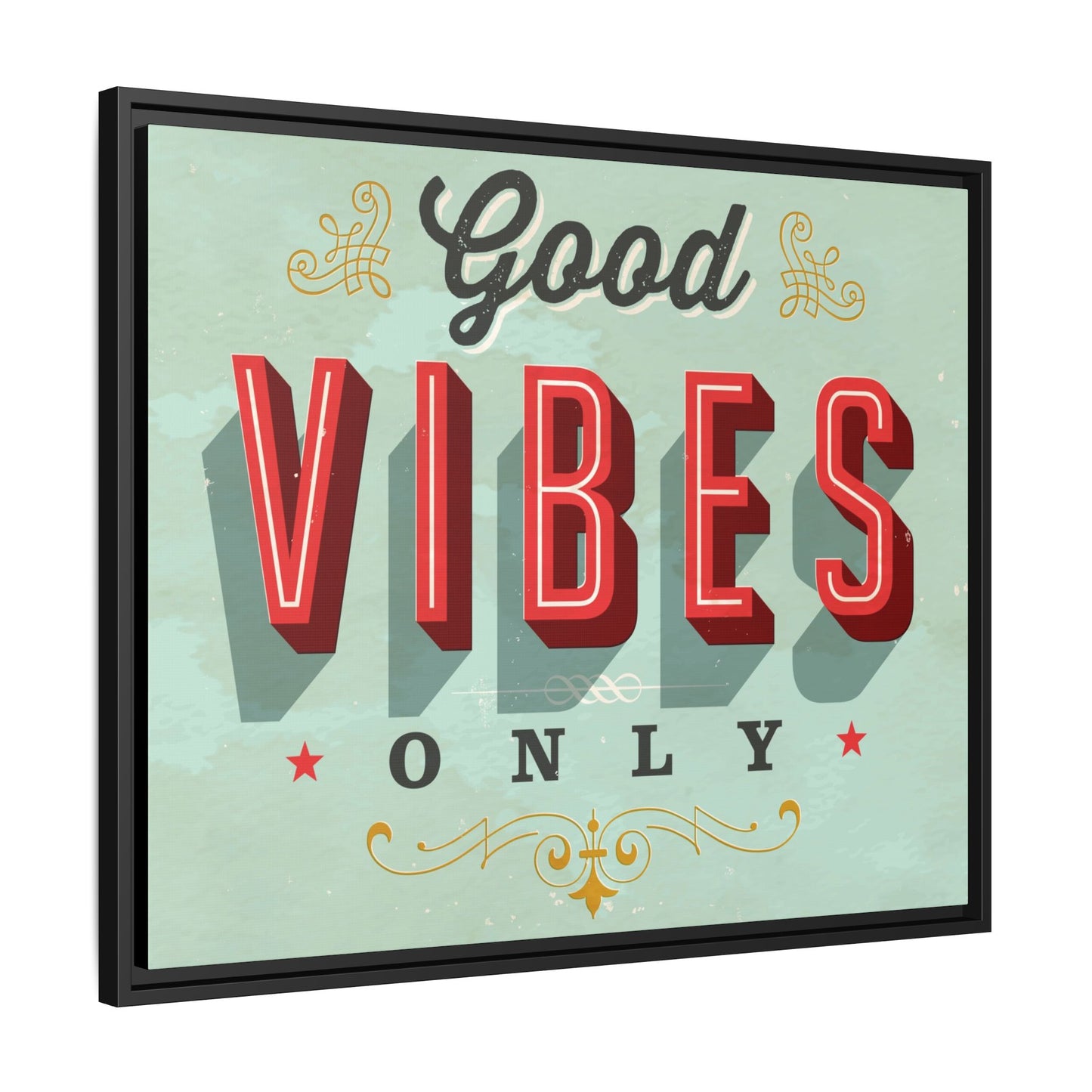 Matte Canvas, Framed (Multi-color)