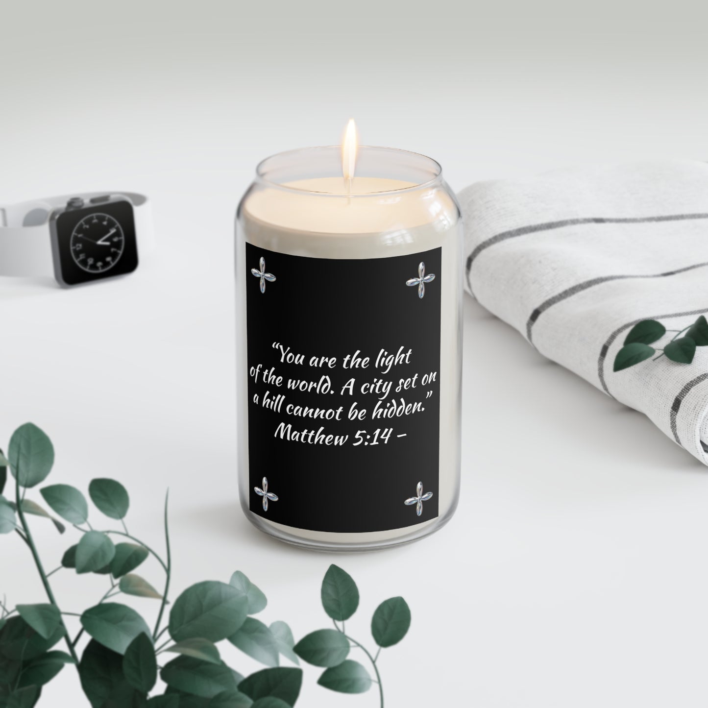 Scented Candle, 13.75oz Blessed Flame
