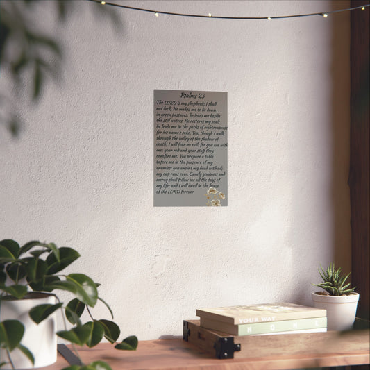 Fine Art Posters Psalms 23