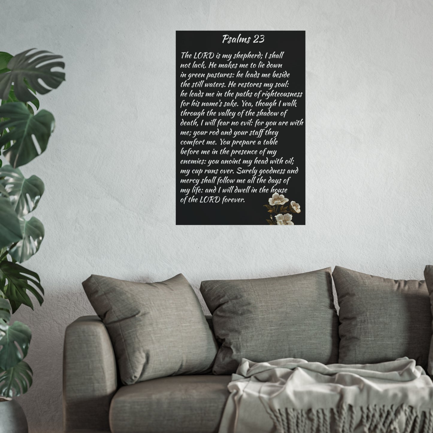 Fine Art Posters Psalms 23