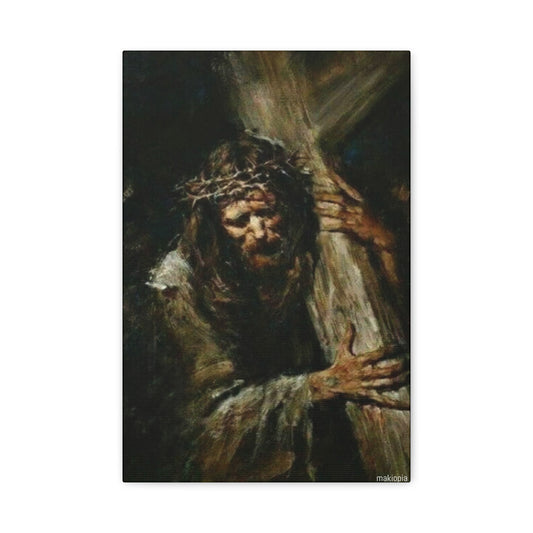 Matte Canvas, Stretched, 1.25" Jesus Christ ኢየሱስ ክርስቶስ