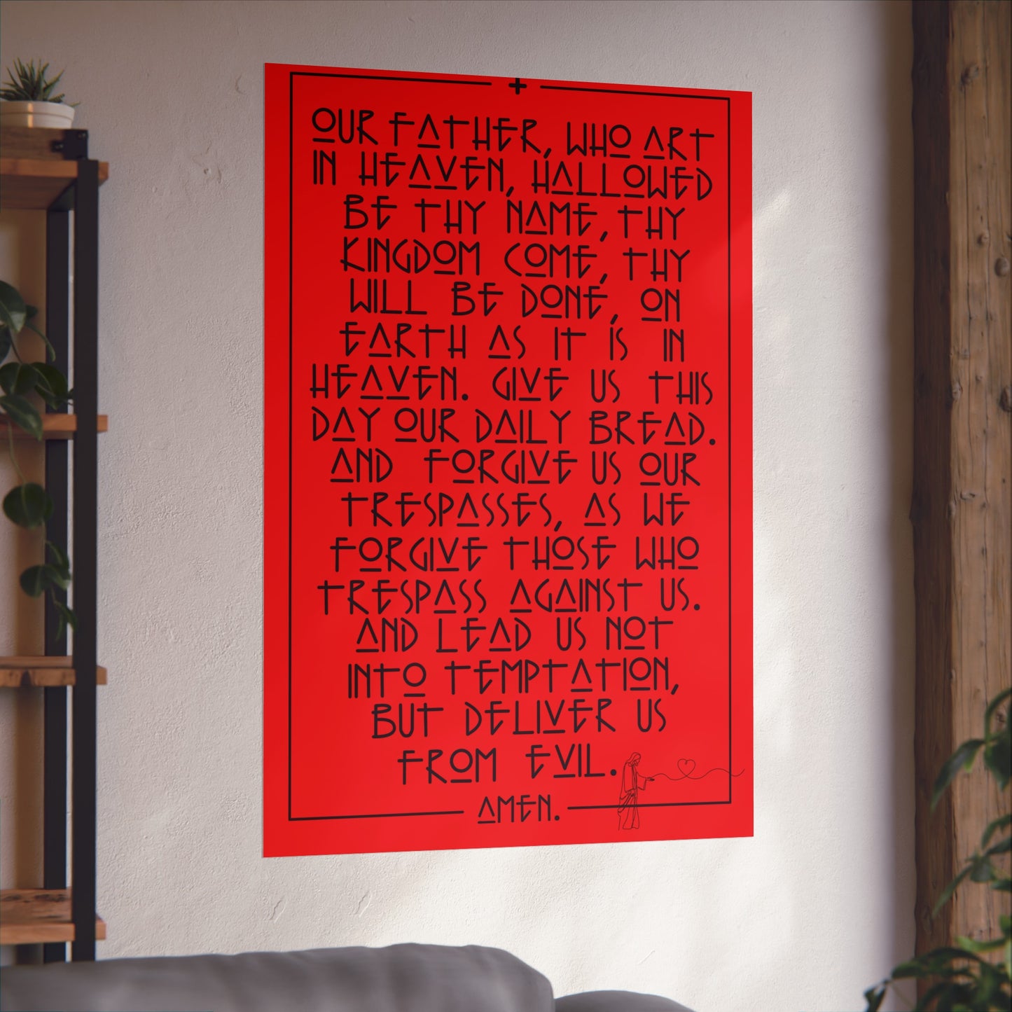 Fine Art Posters Psalms 23 Our Father