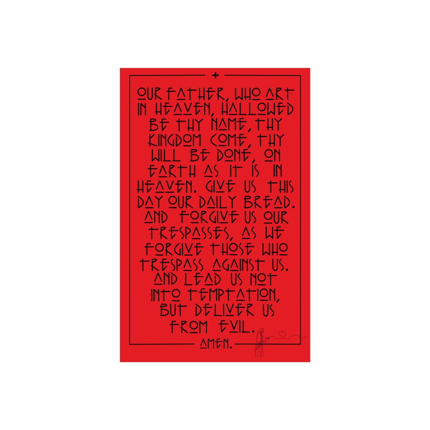 Fine Art Posters Psalms 23 Our Father