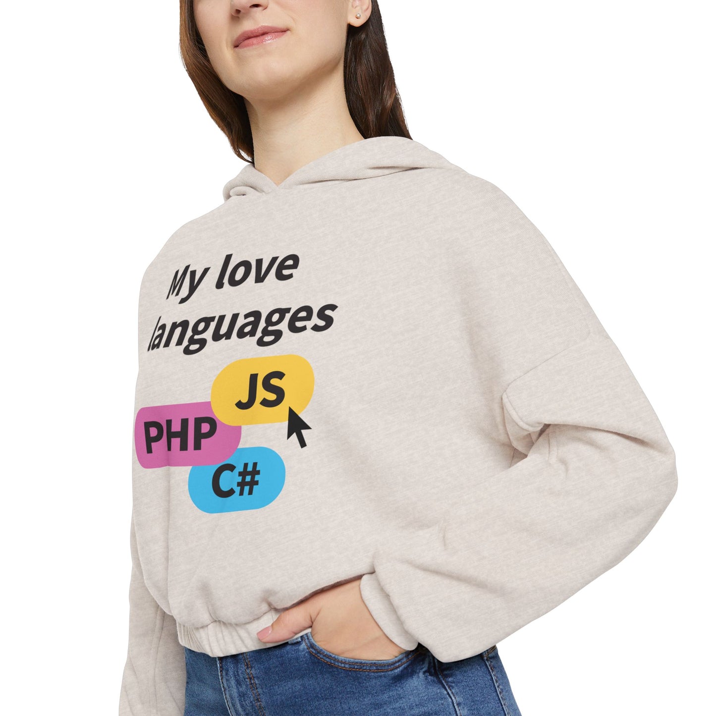 Women's Cinched Bottom Hoodie