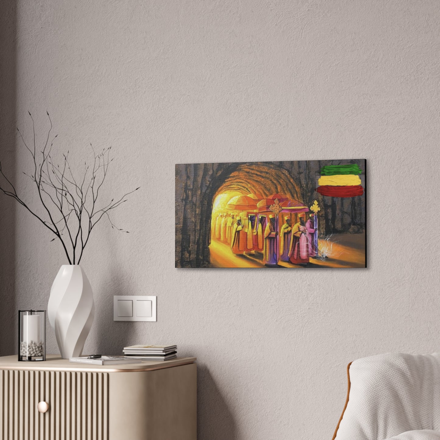 Canvas Stretched, 0.75" Ethiopia