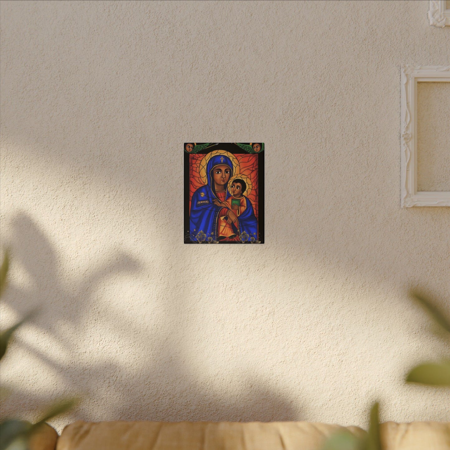Virgin Mary Matte Canvas, Stretched, 0.75" (Multi-Size)