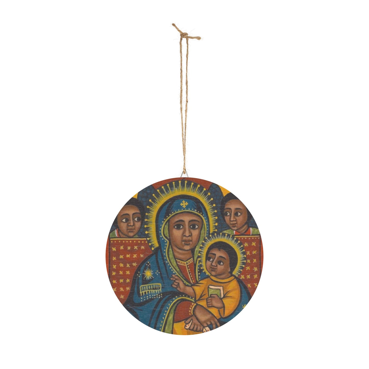 Virgin Mary ድንግል ማርያም - Wood Signs
