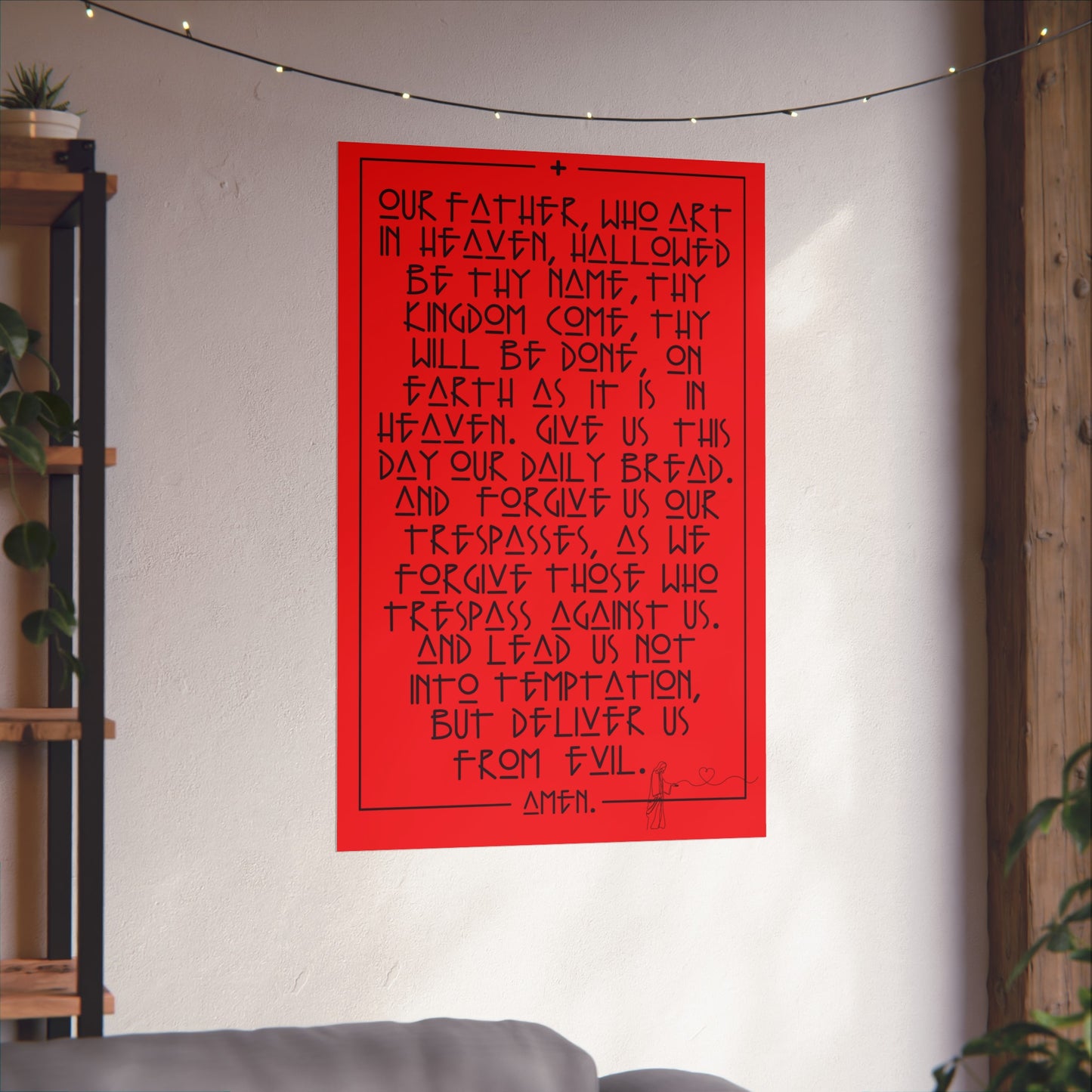 Fine Art Posters Psalms 23 Our Father
