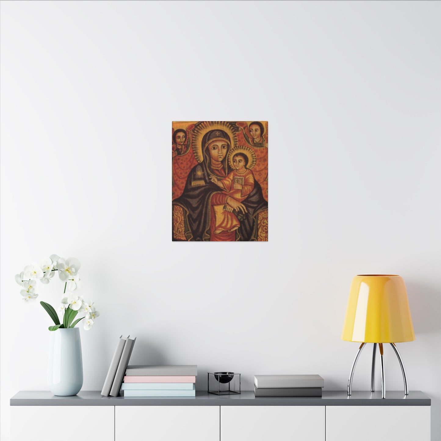 Matte Canvas, Stretched, 0.75" (Multi-Size) Holy virgin Mary