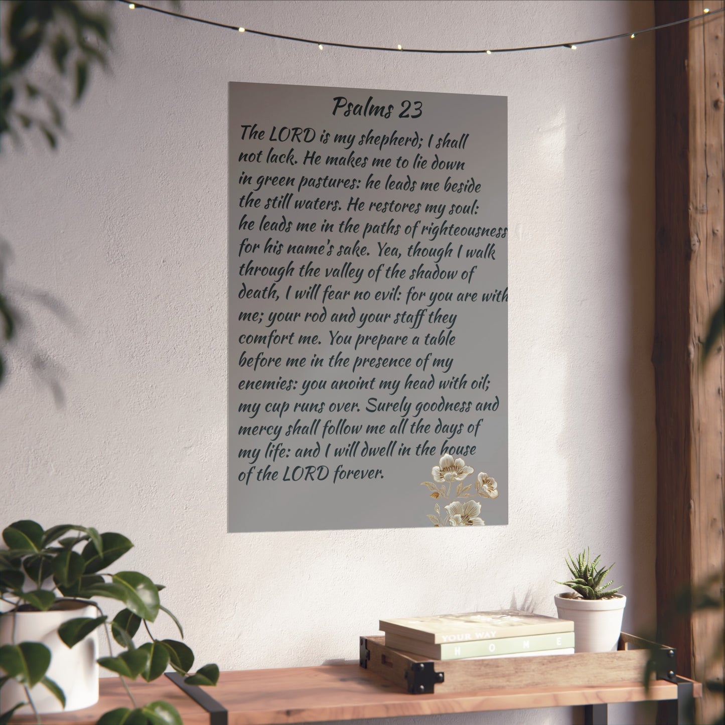 Fine Art Posters Psalms 23