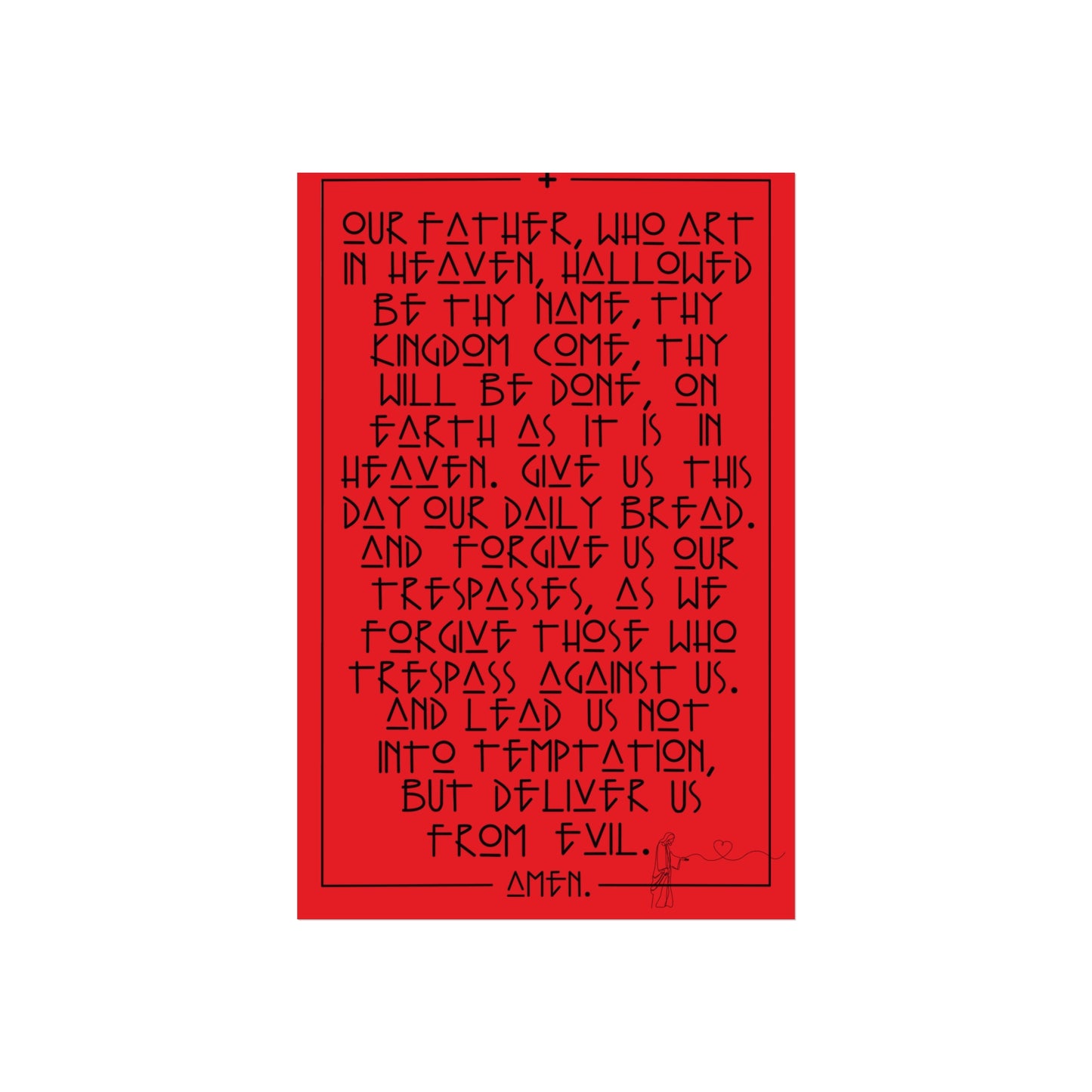 Fine Art Posters Psalms 23 Our Father