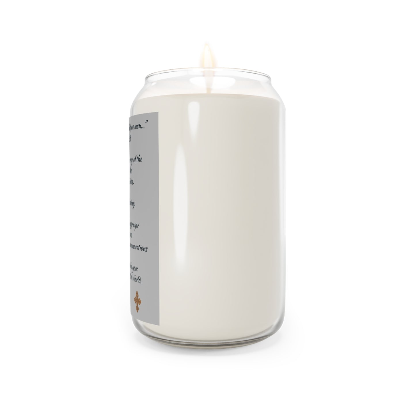 Scented Candle, 13.75oz Light of Tewahedo