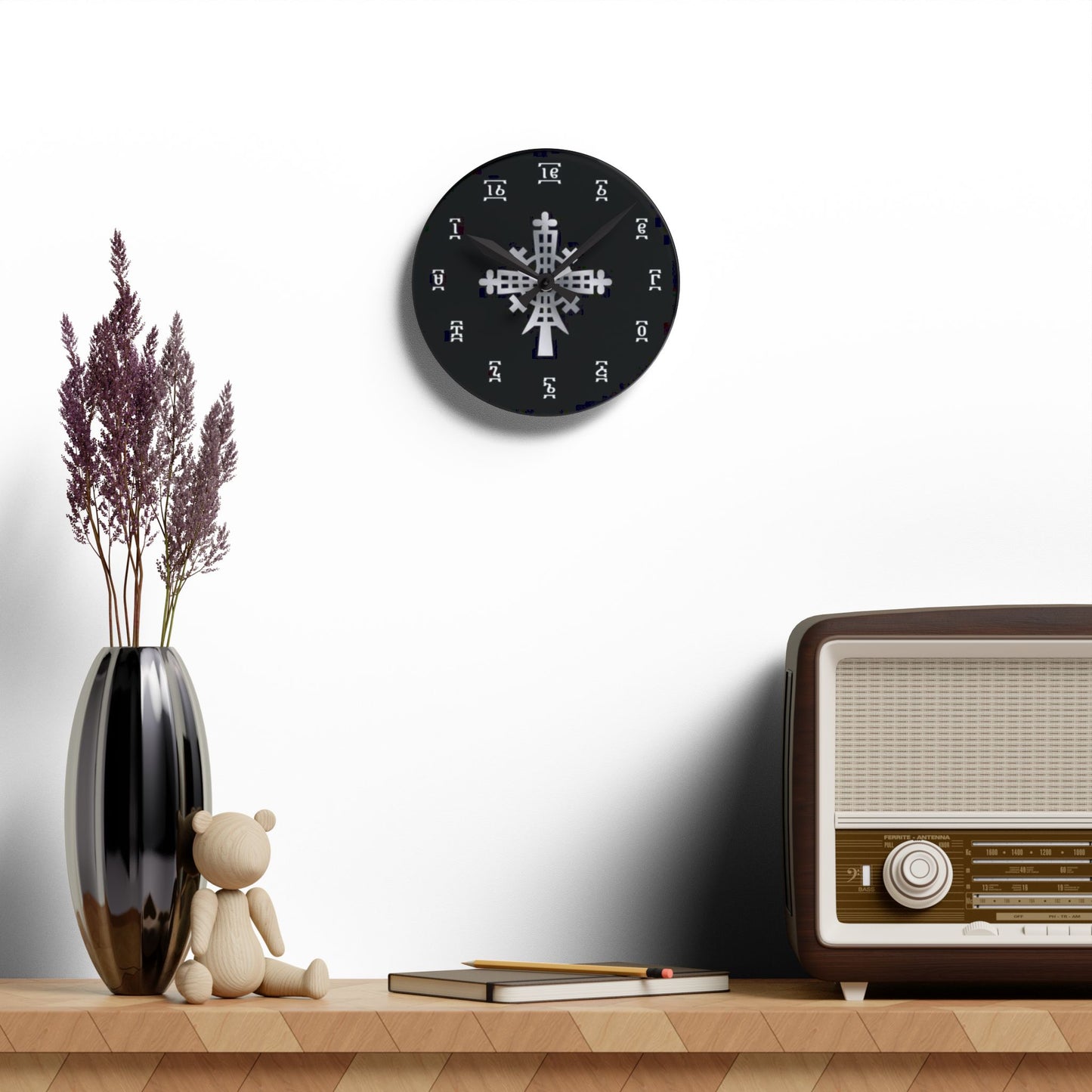 Acrylic Geez Wall Clock