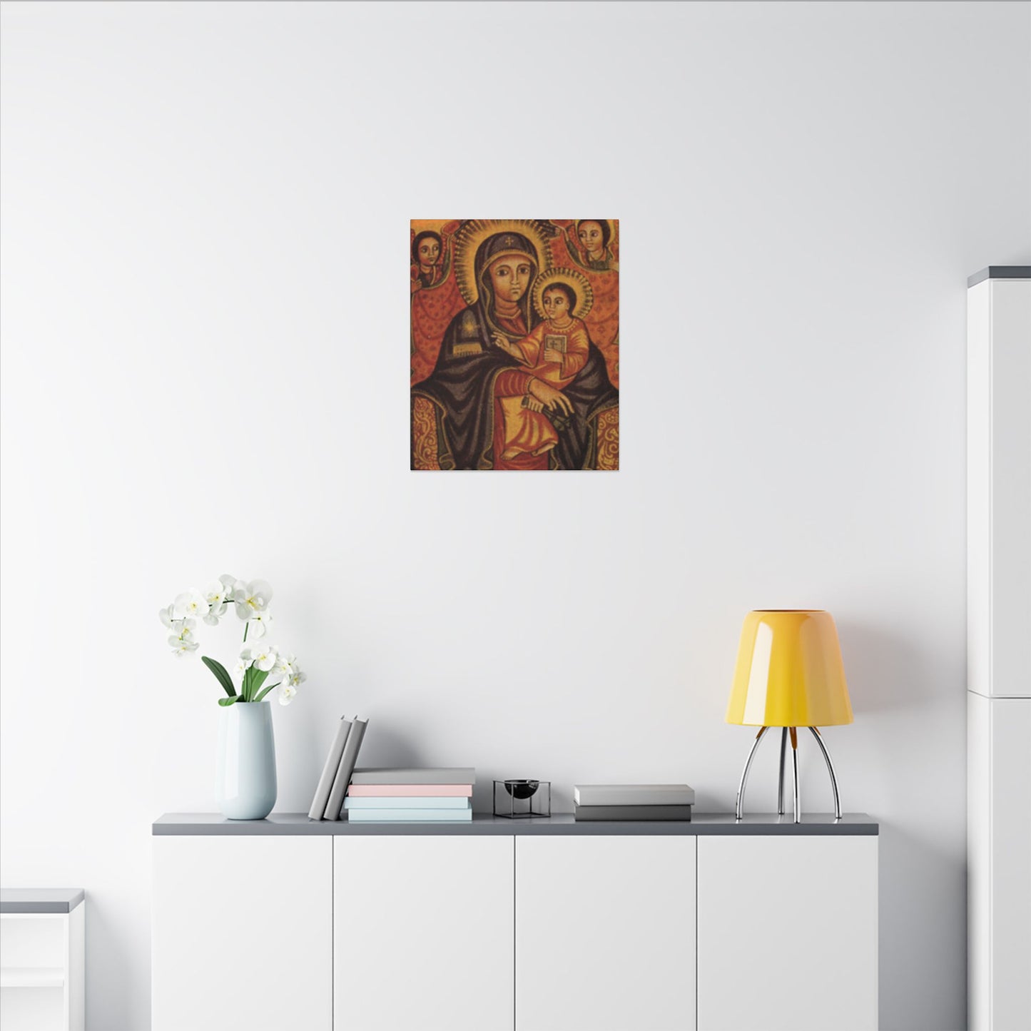 Matte Canvas, Stretched, 0.75" (Multi-Size) Holy virgin Mary